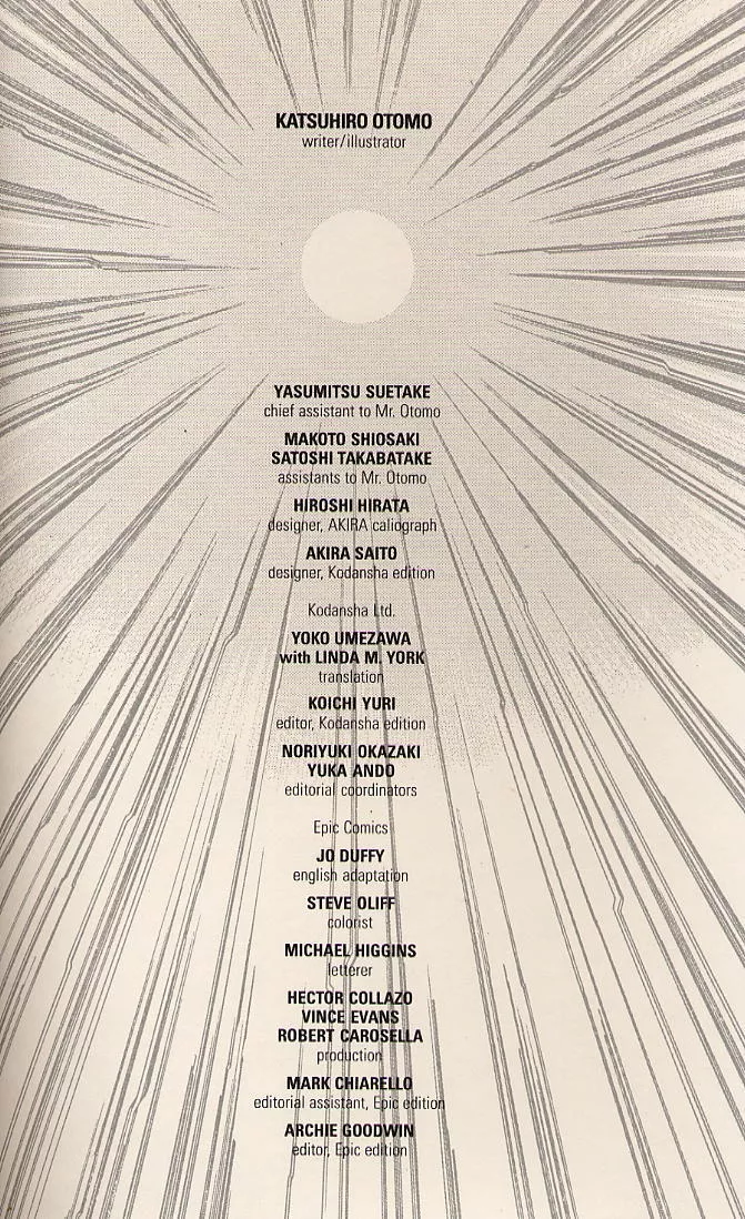 Read Akira Manga Online