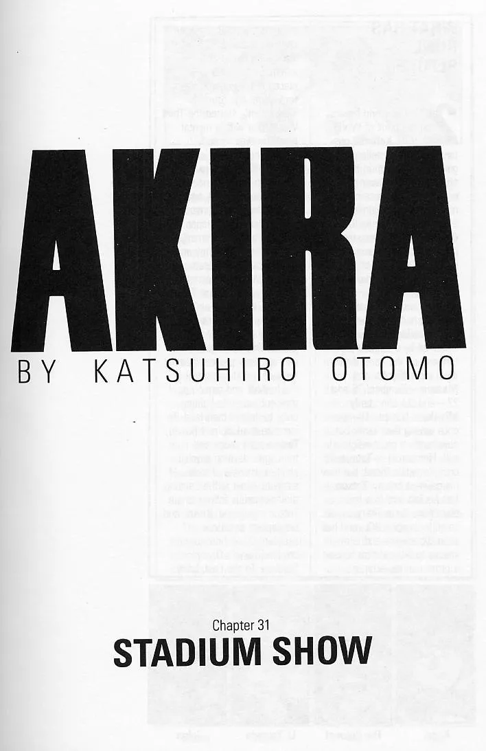 Read Akira Manga Online