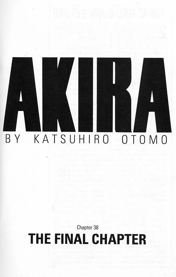 Read Akira Manga Online