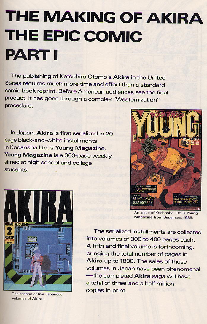 Read Akira Manga Online
