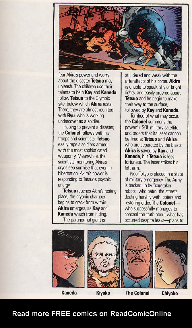 Read Akira Manga Online