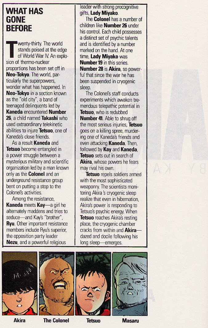 Read Akira Manga Online