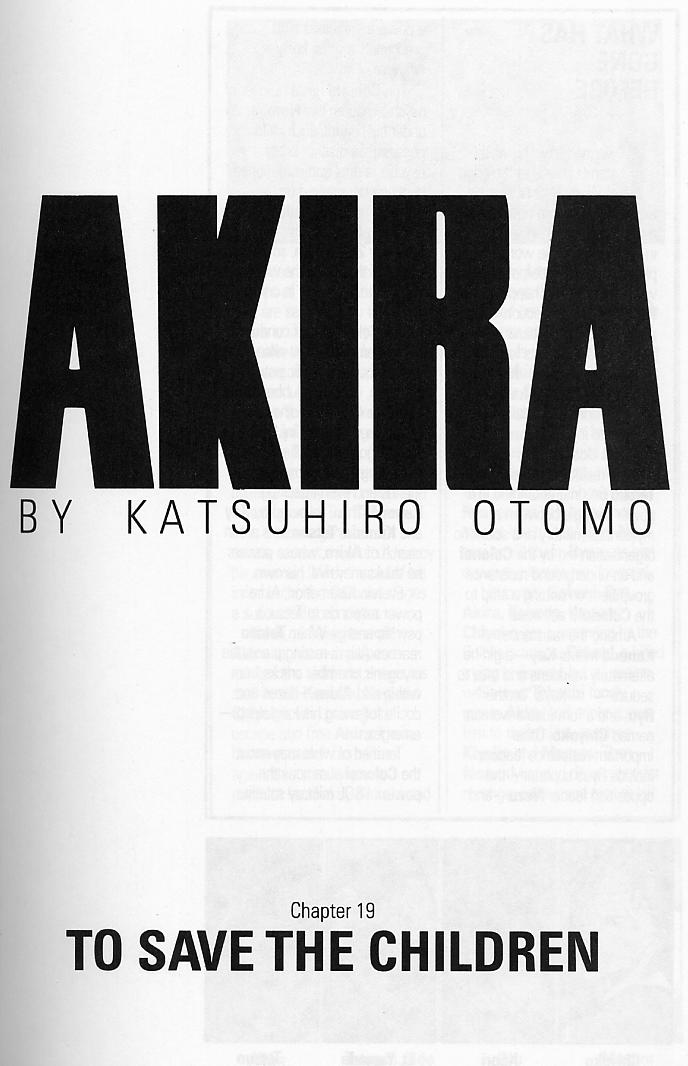 Read Akira Manga Online