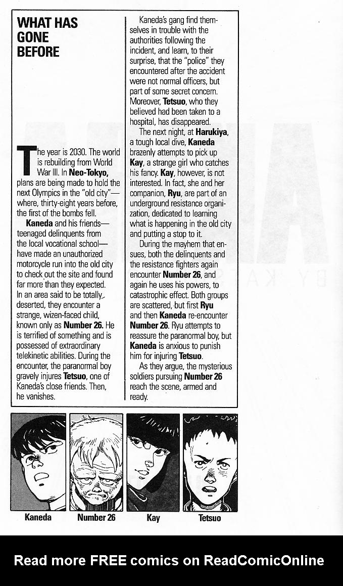 Read Akira Manga Online