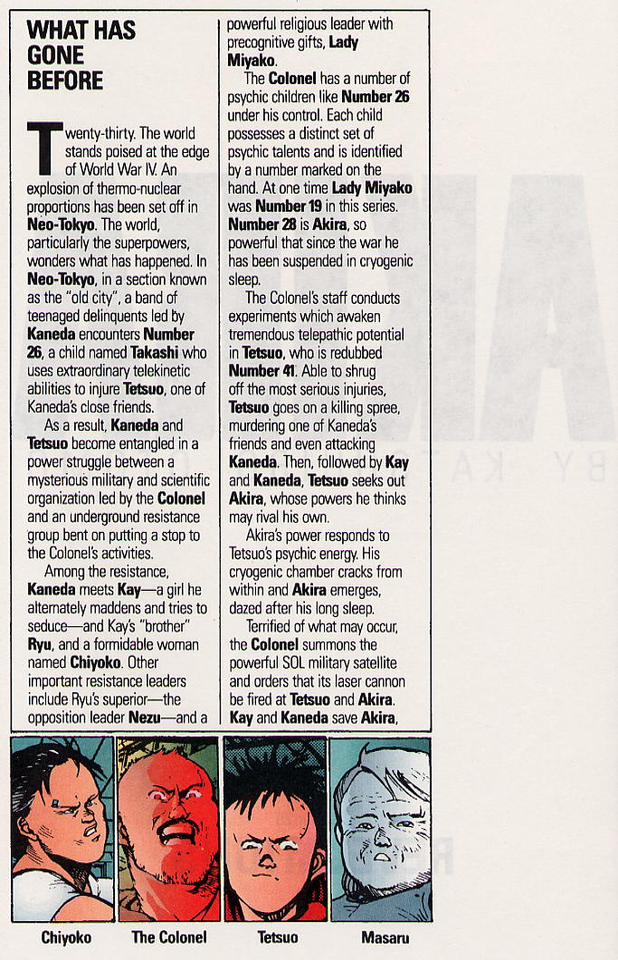 Read Akira Manga Online
