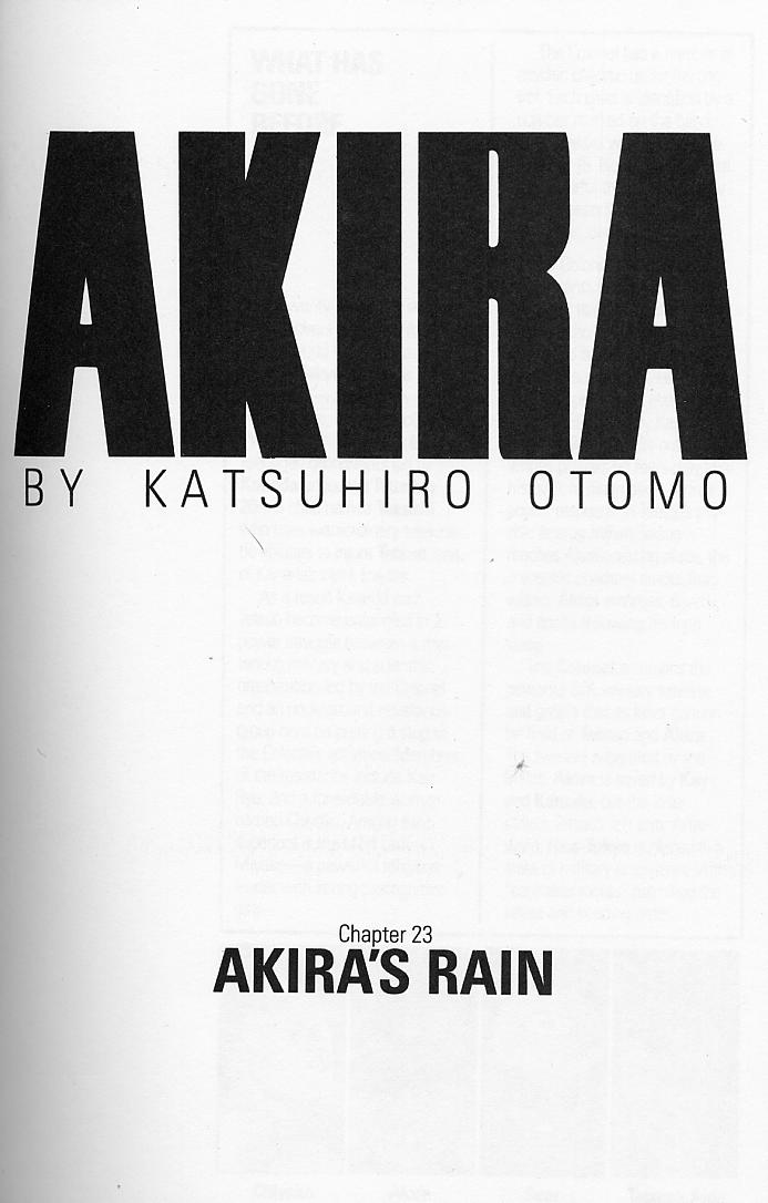 Read Akira Manga Online