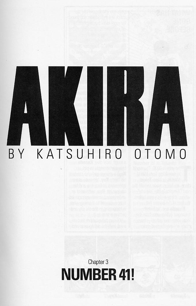 Read Akira Manga Online