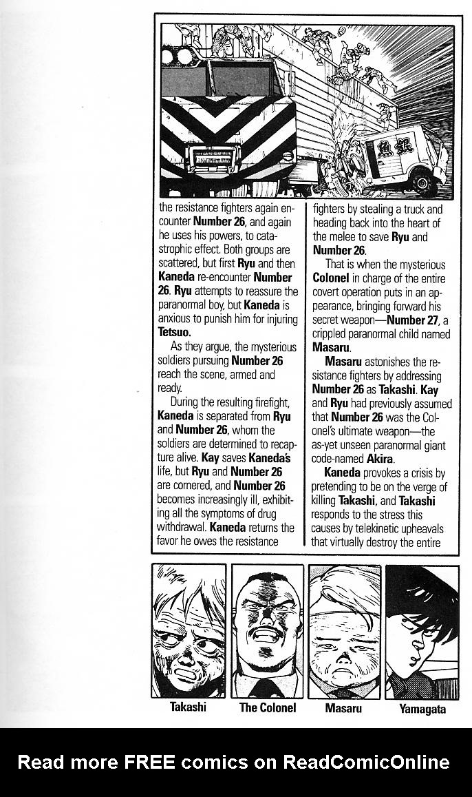 Read Akira Manga Online