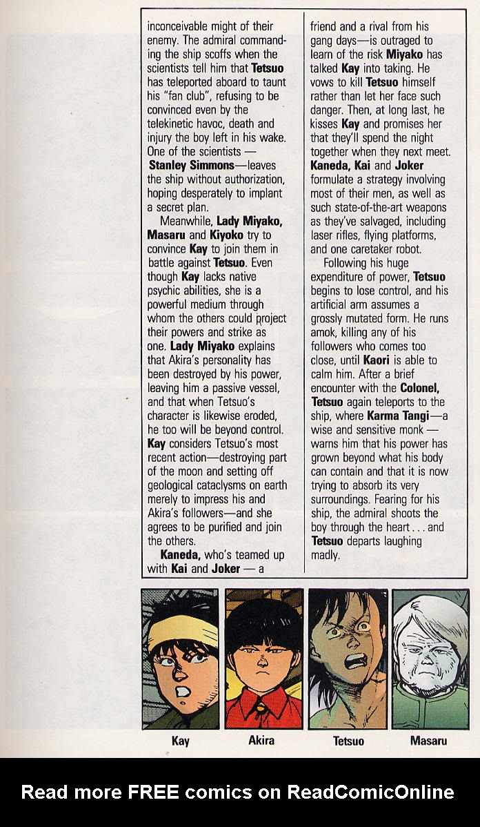 Read Akira Manga Online