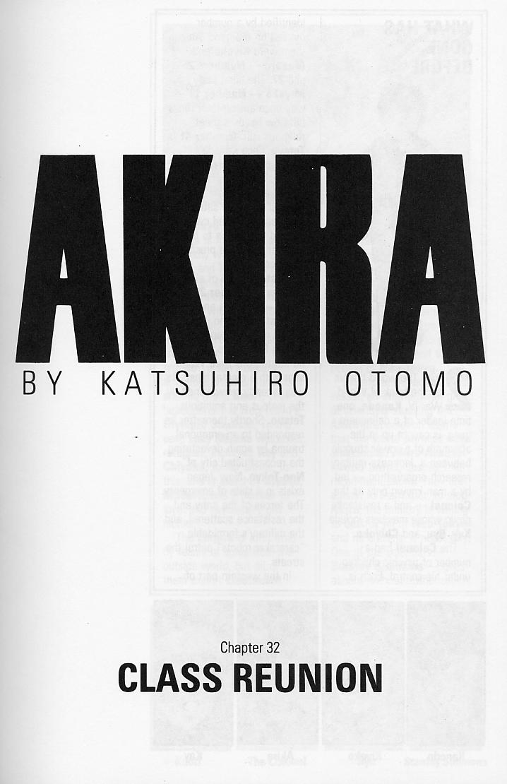 Read Akira Manga Online