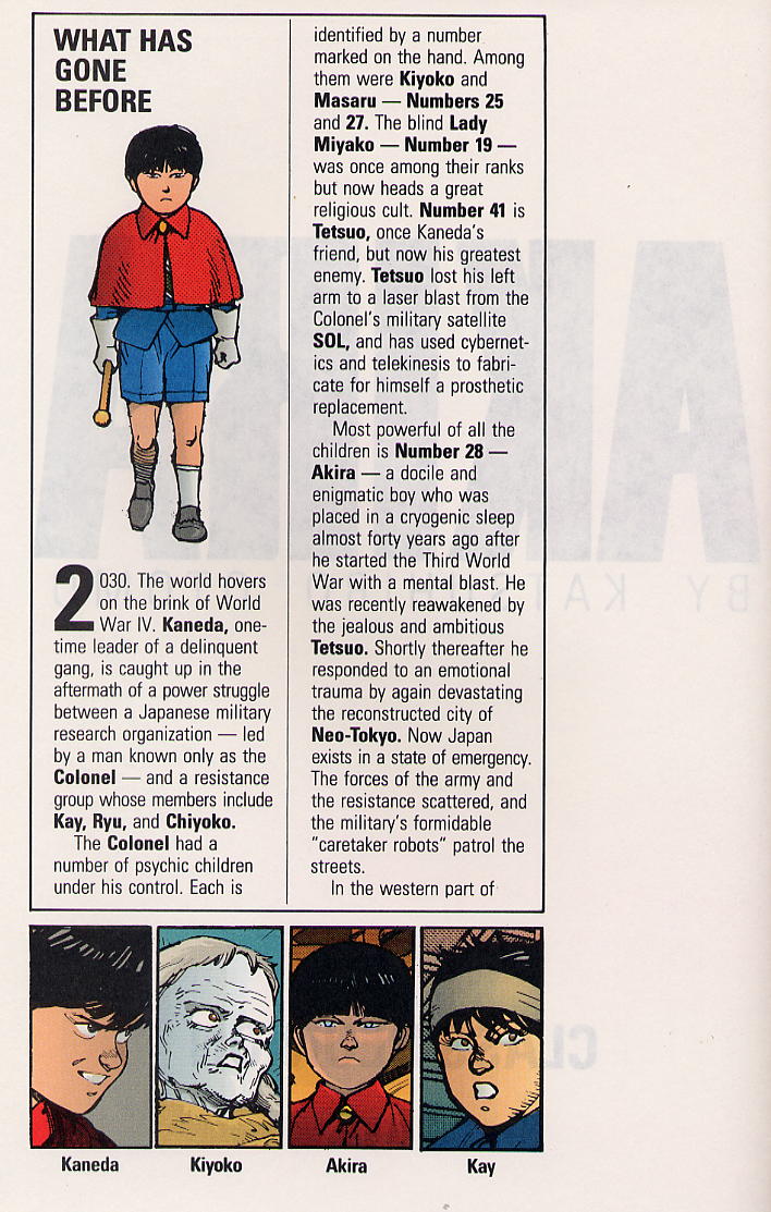 Read Akira Manga Online