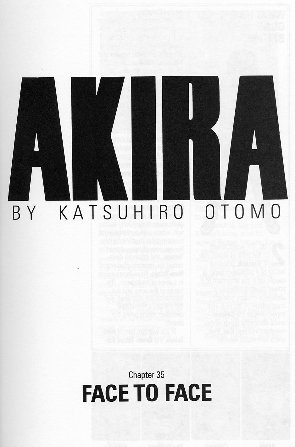 Read Akira Manga Online