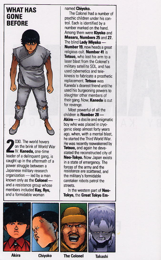 Read Akira Manga Online