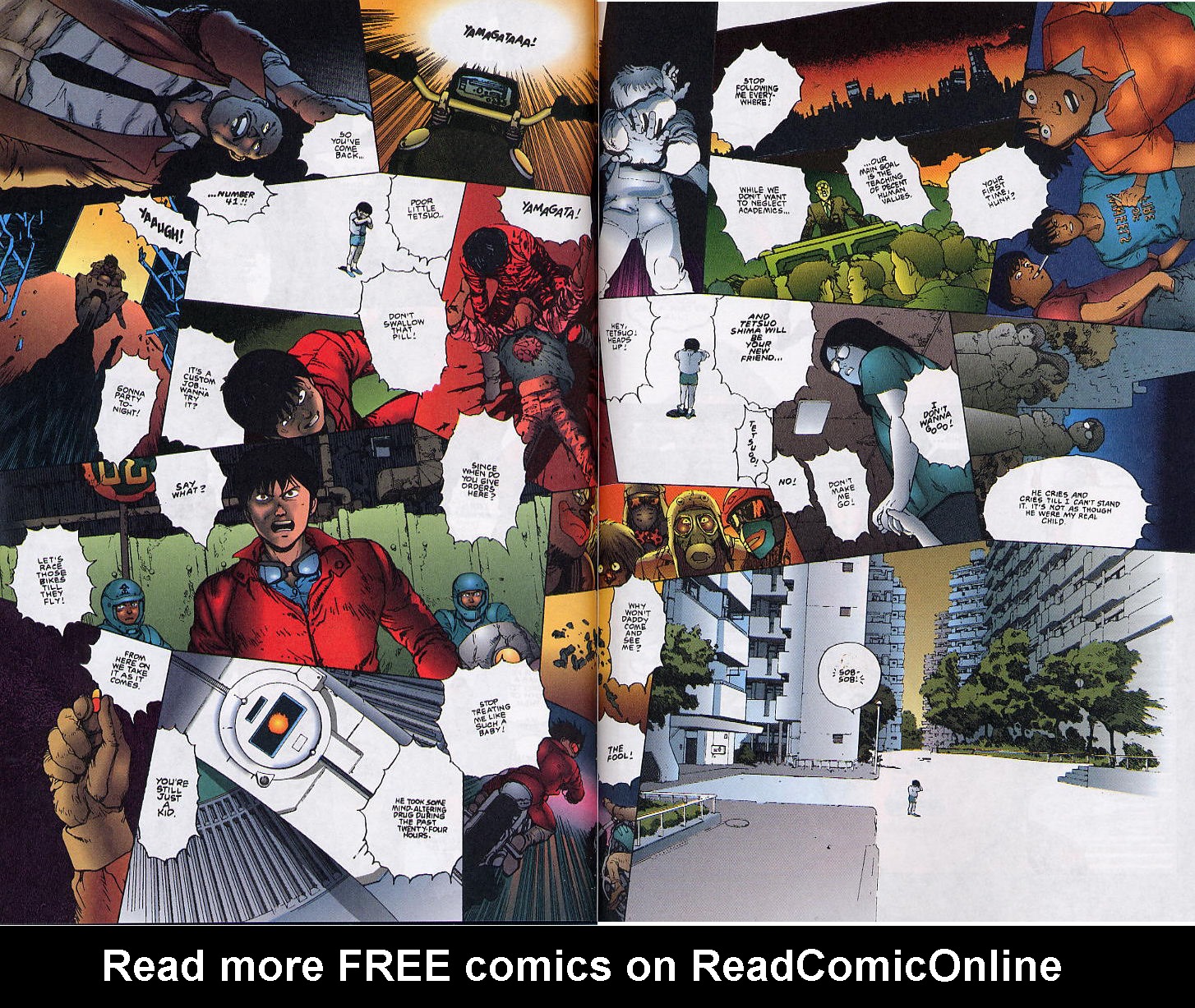 Read Akira Manga Online