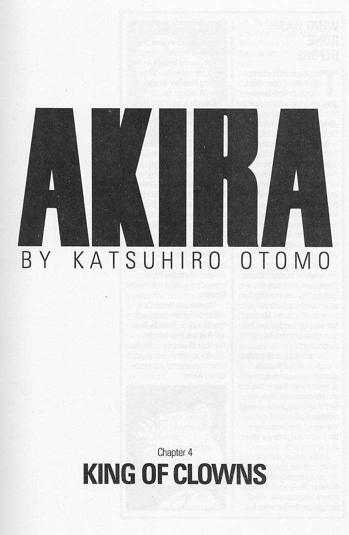 Read Akira Manga Online