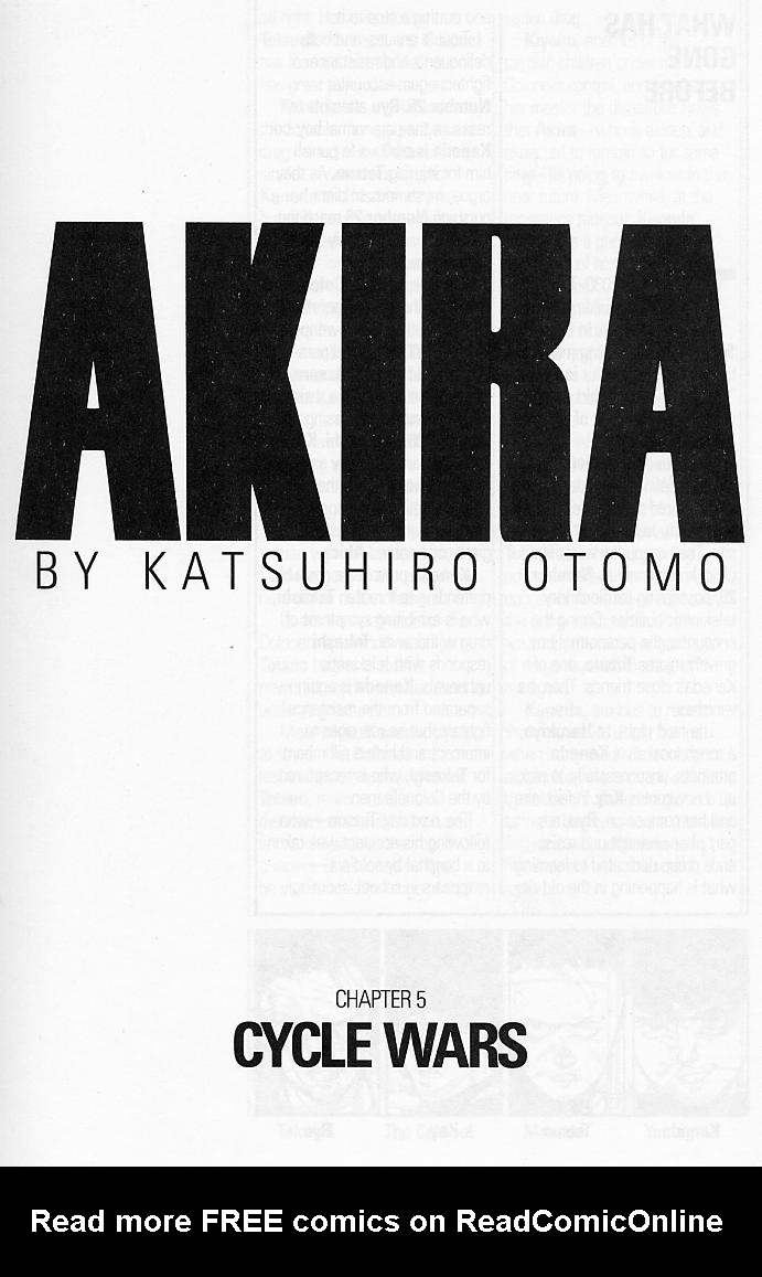 Read Akira Manga Online