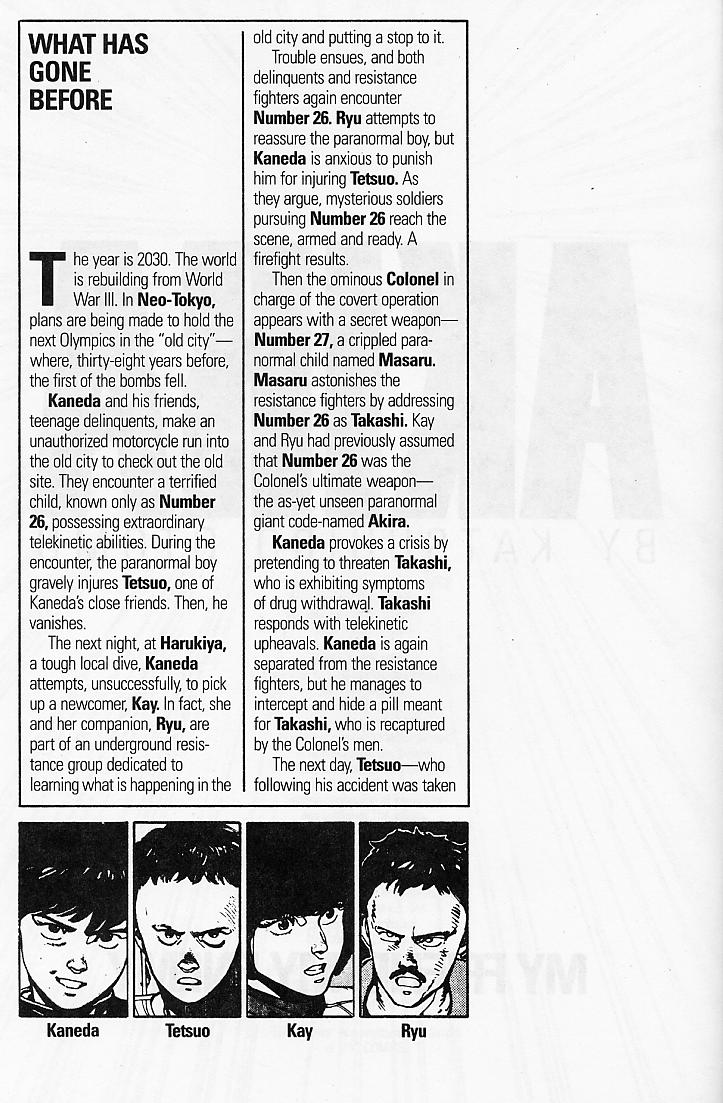 Read Akira Manga Online