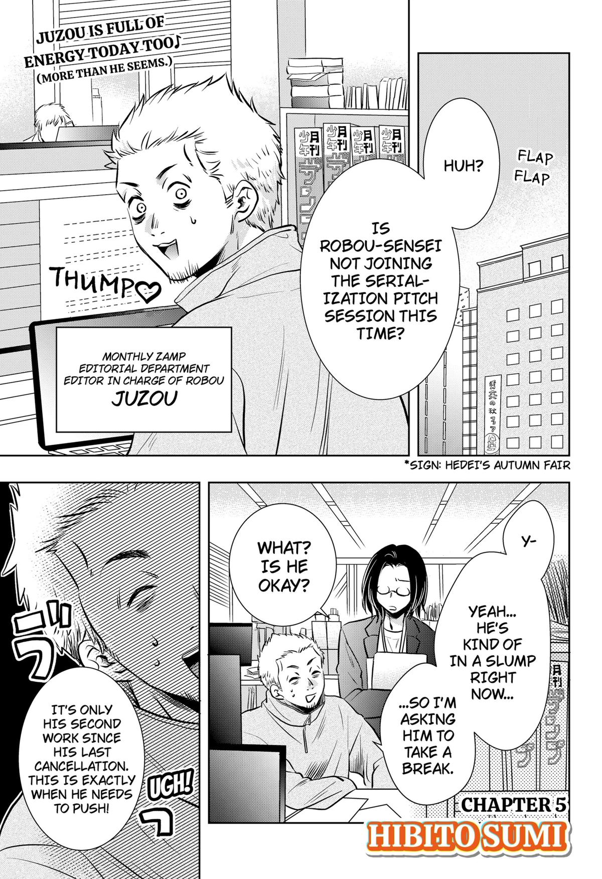 Read Axed Mangaka and Doujin Creator (EN) Manga Online