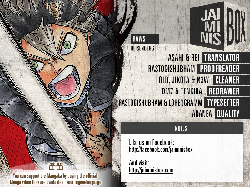 Read Black Clover Manga Online