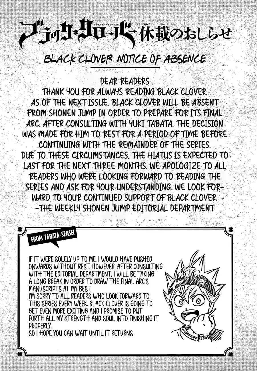 Read Black Clover Manga Online
