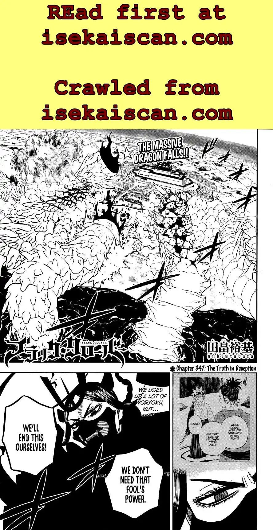 Read Black Clover Manga Online