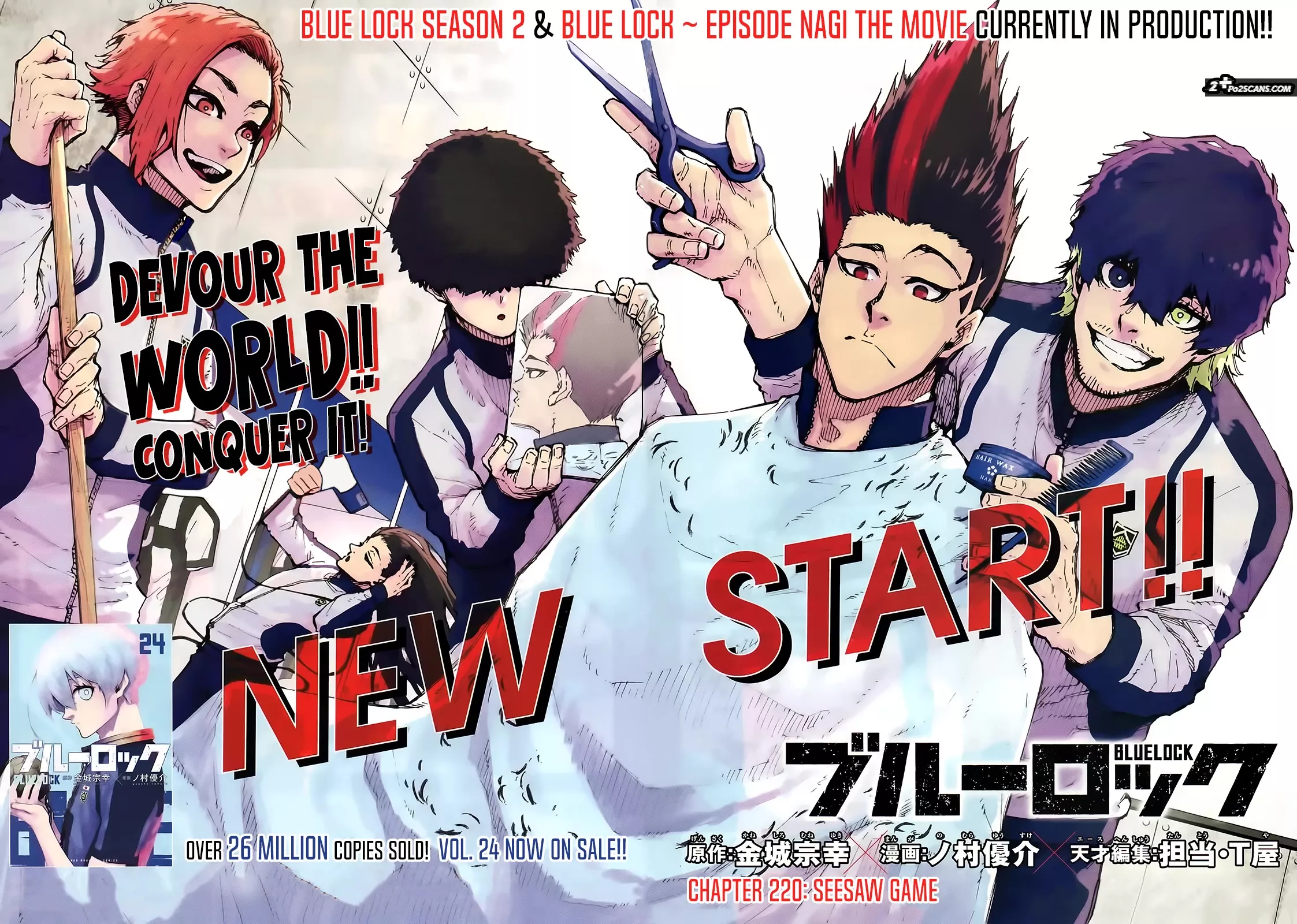 Read Blue Lock Manga Online