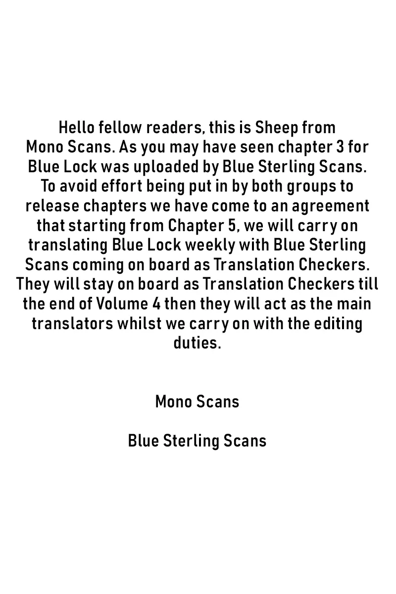 Read Blue Lock Manga Online
