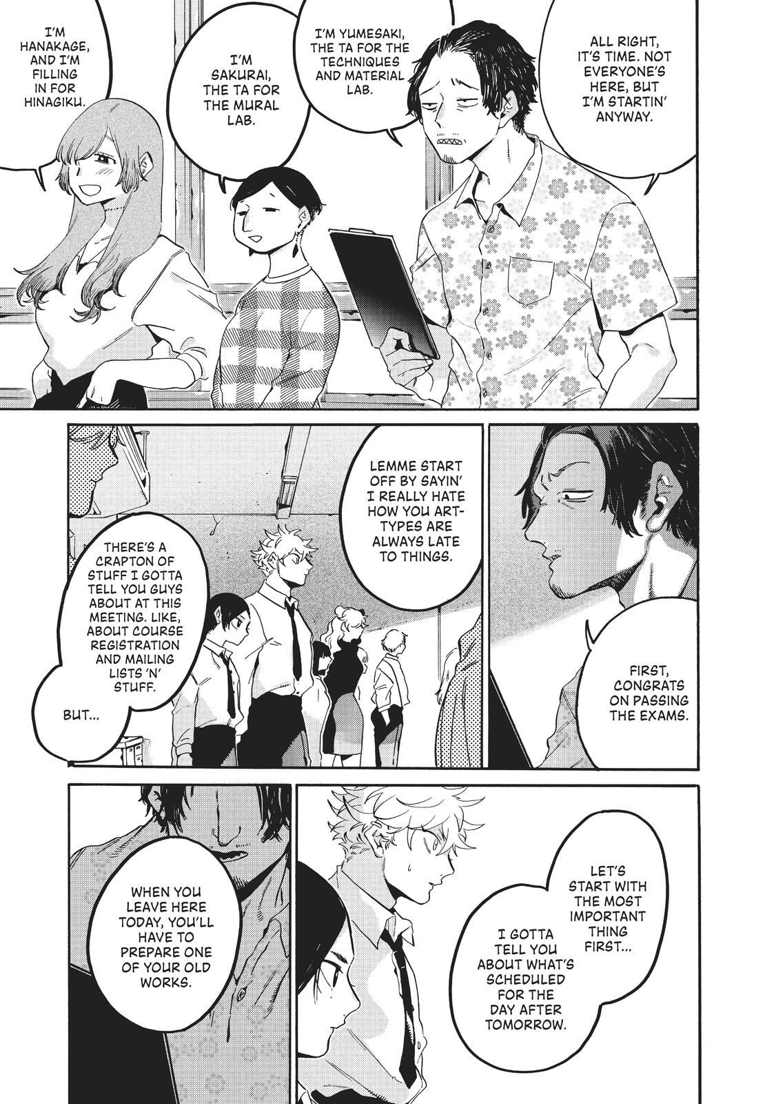 Read Blue Period Manga Online