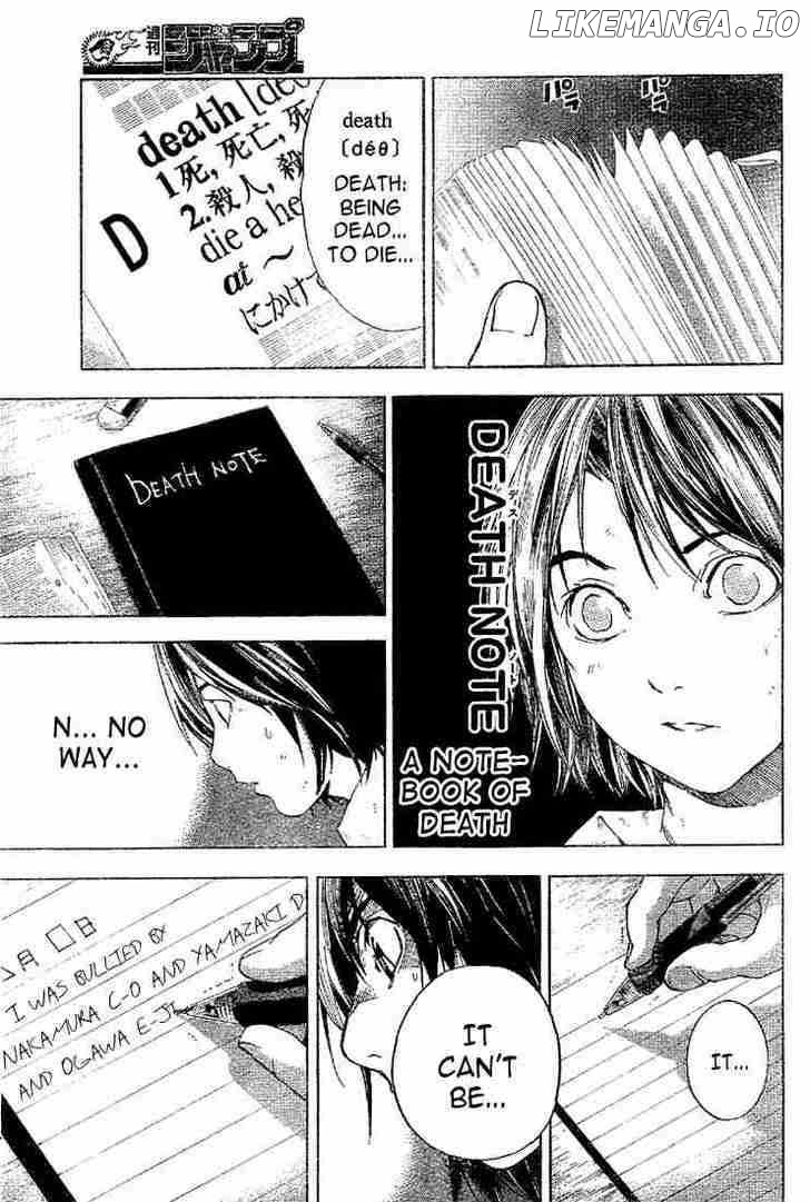 Read Death Note Manga Online