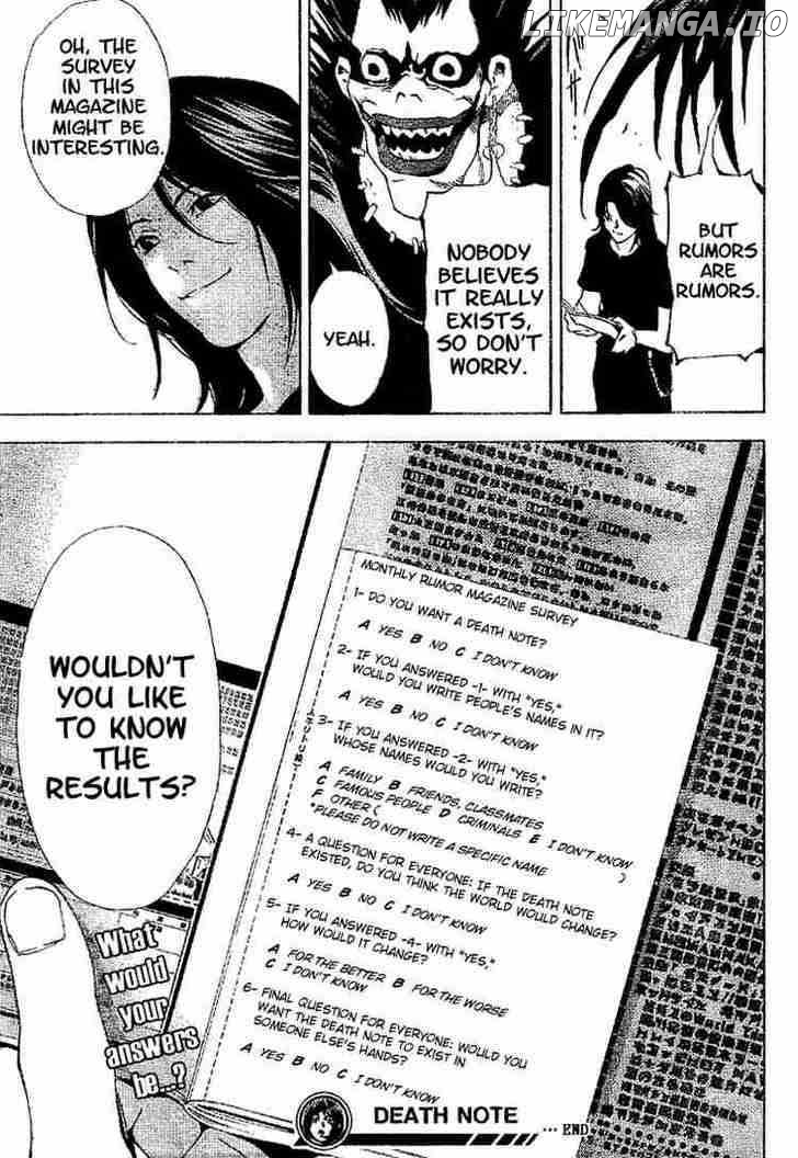 Read Death Note Manga Online
