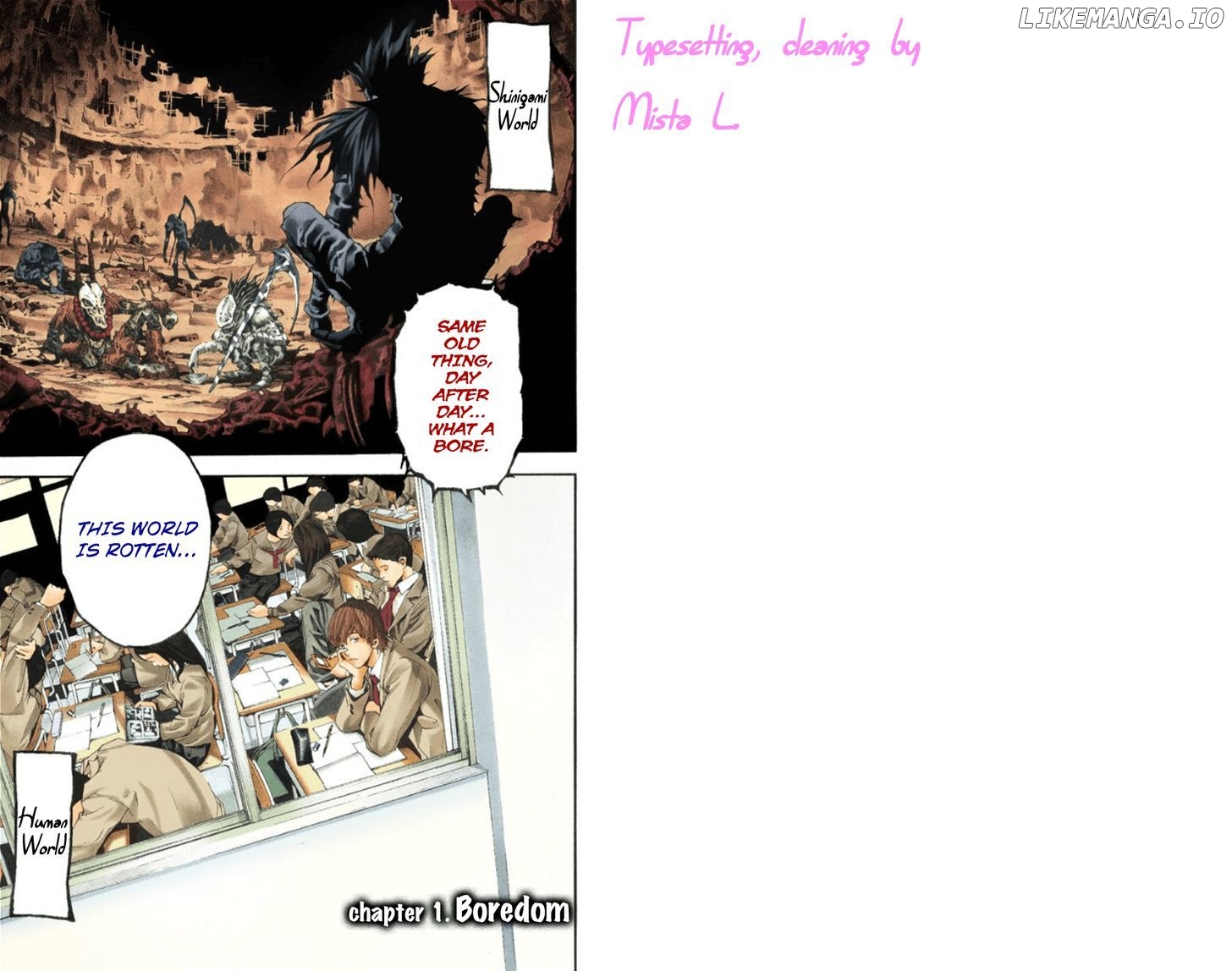 Read Death Note Manga Online
