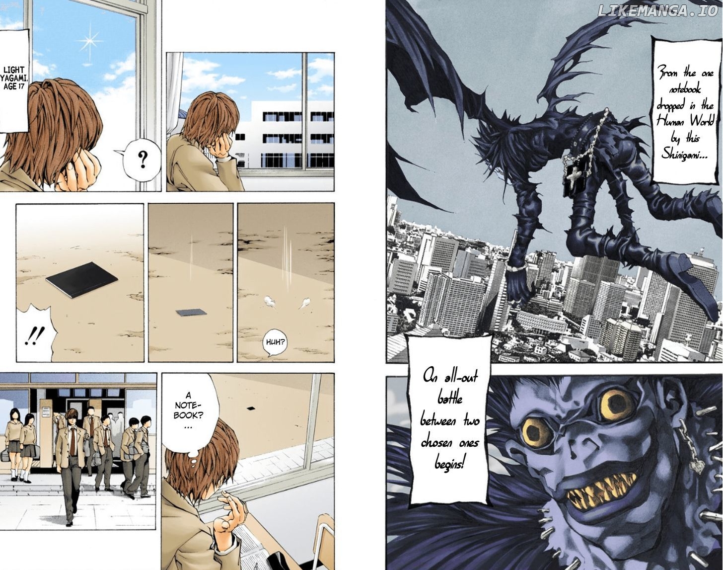 Read Death Note Manga Online