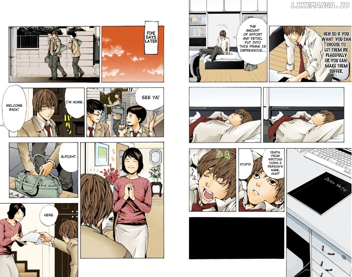 Read Death Note Manga Online
