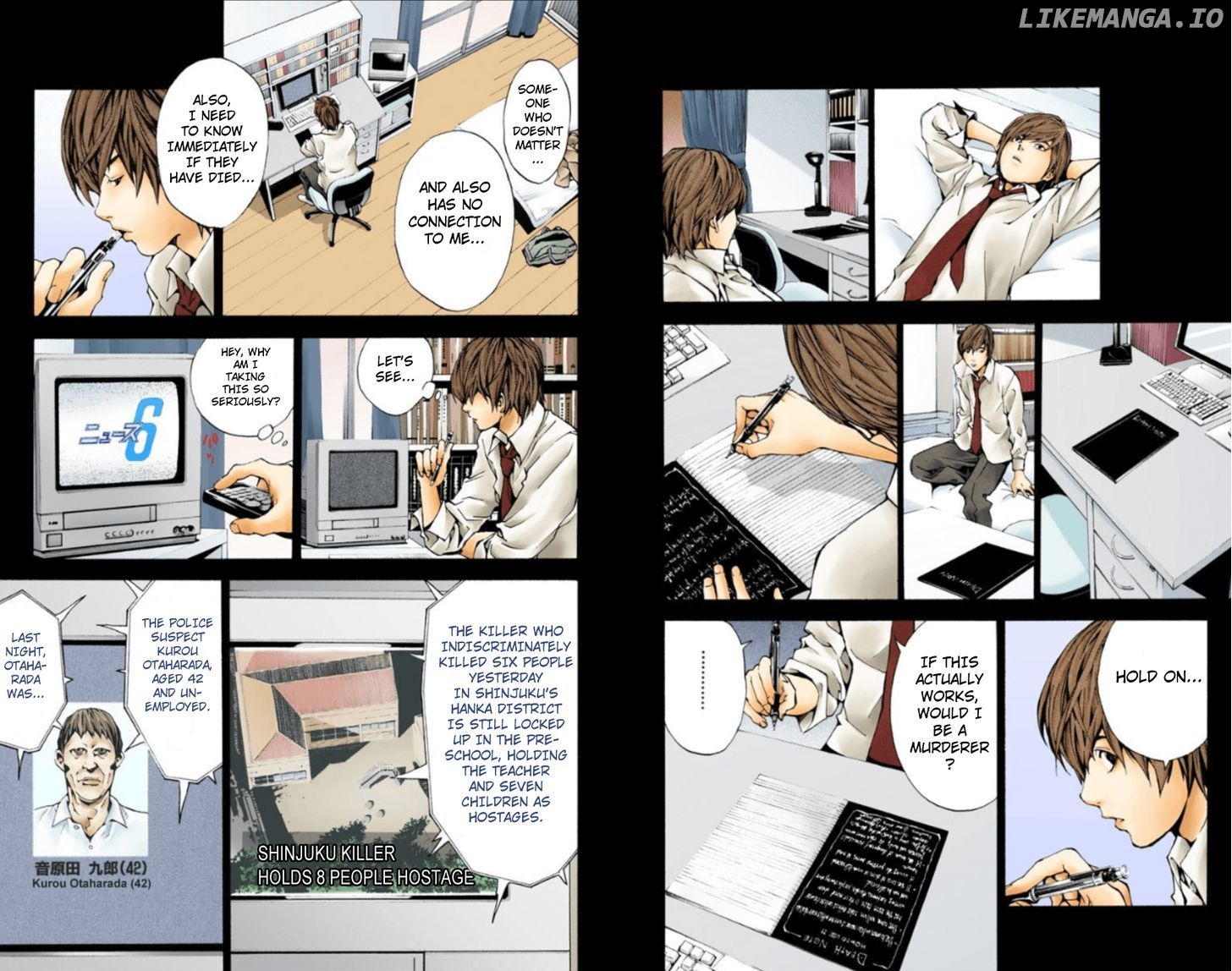 Read Death Note Manga Online