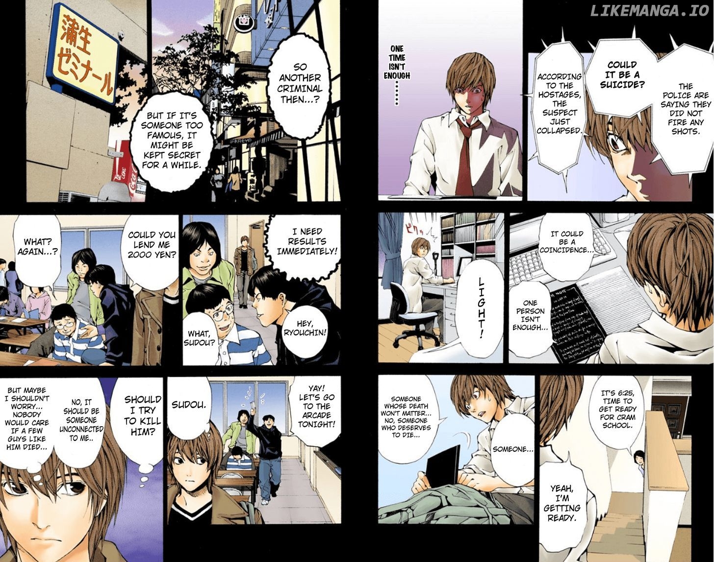 Read Death Note Manga Online