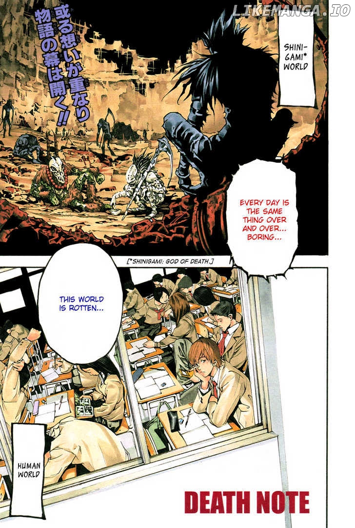 Read Death Note Manga Online