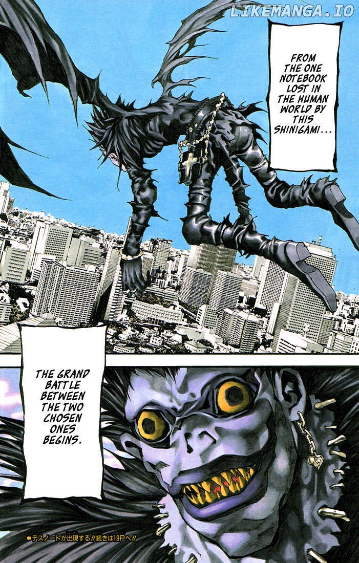 Read Death Note Manga Online