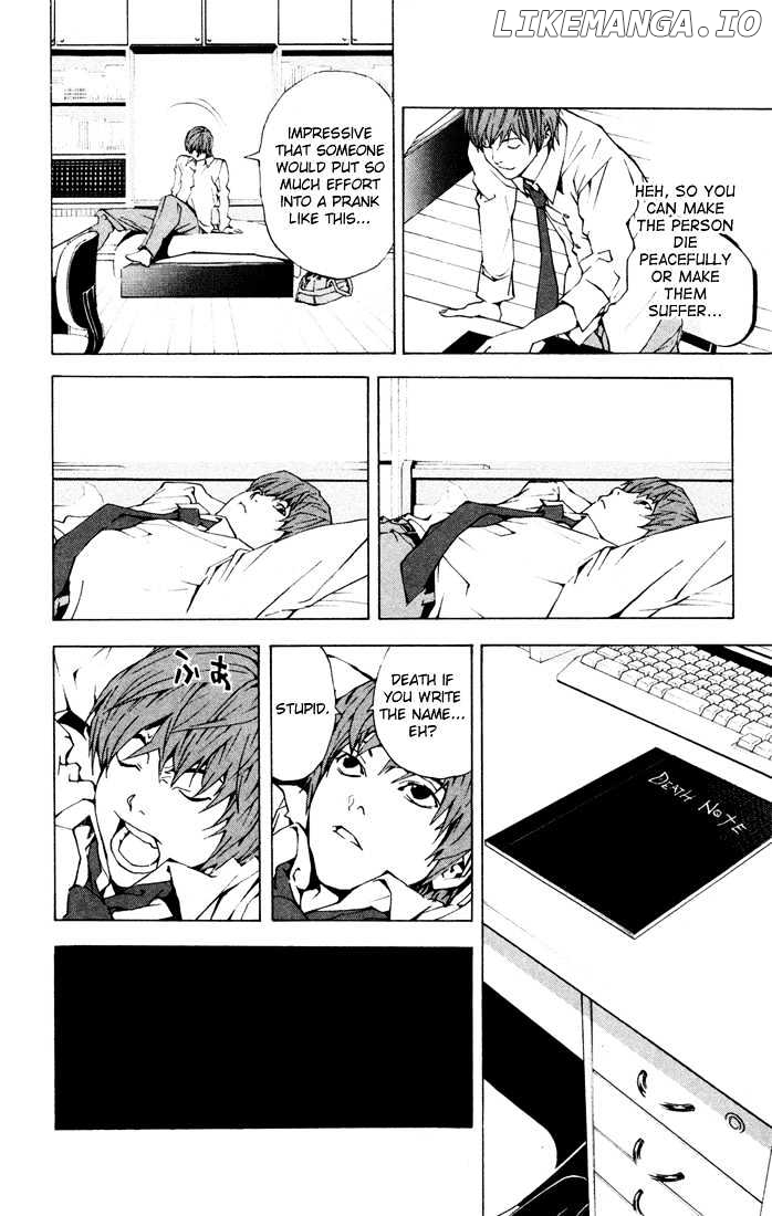 Read Death Note Manga Online