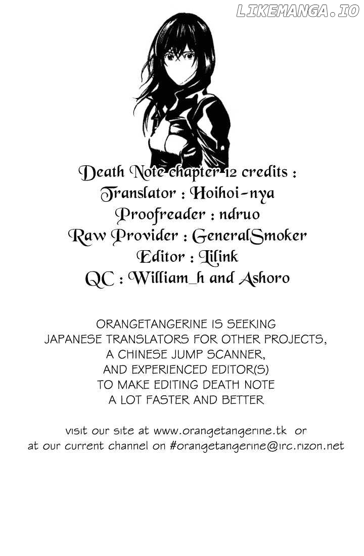 Read Death Note Manga Online