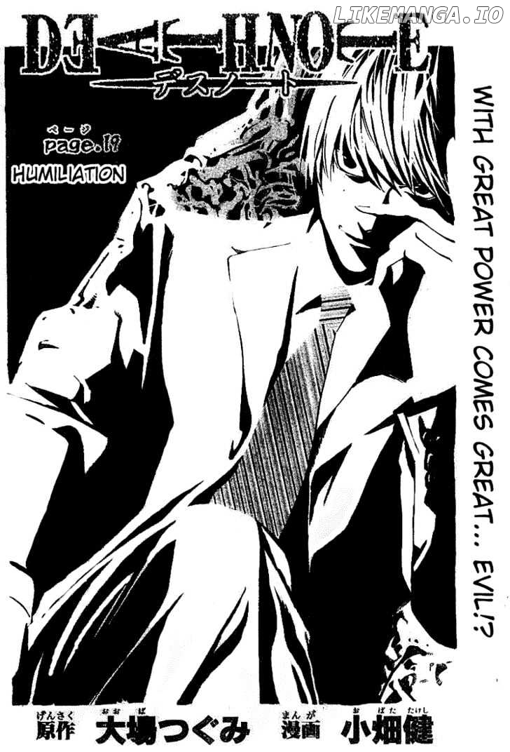 Read Death Note Manga Online