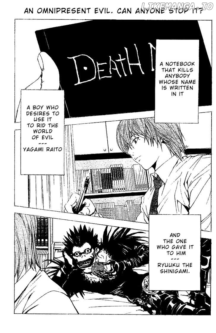 Read Death Note Manga Online