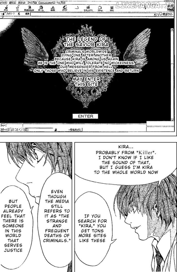 Read Death Note Manga Online