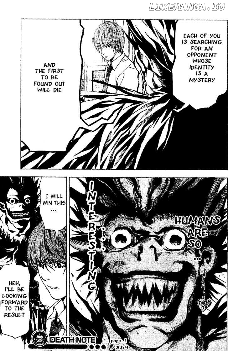 Read Death Note Manga Online