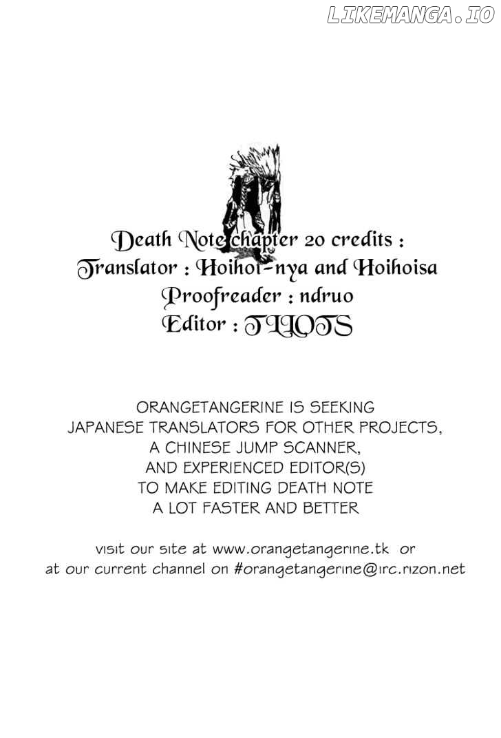 Read Death Note Manga Online