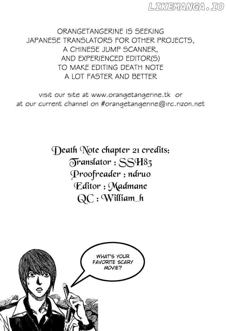 Read Death Note Manga Online