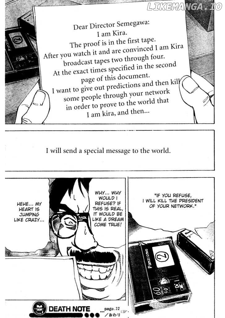 Read Death Note Manga Online