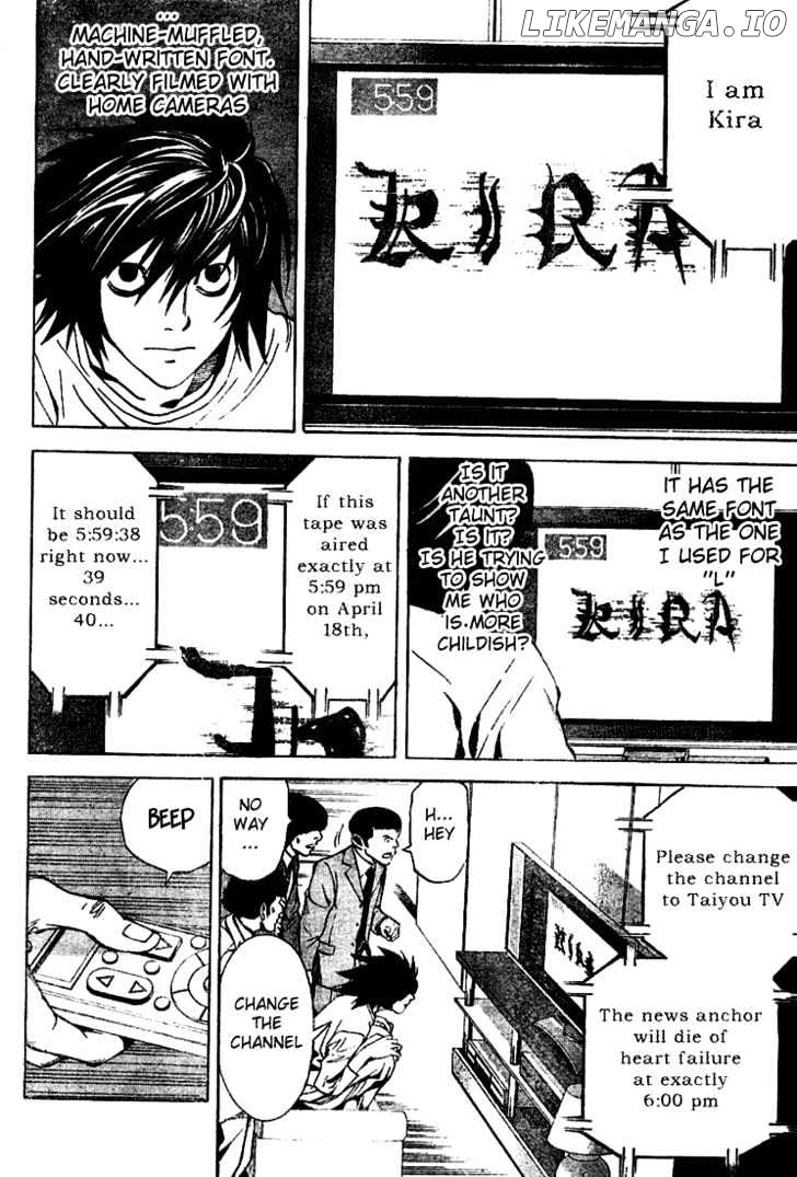 Read Death Note Manga Online