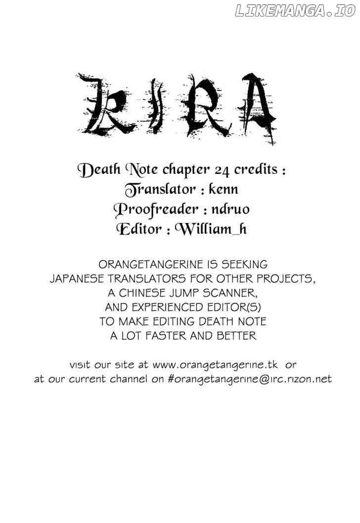 Read Death Note Manga Online