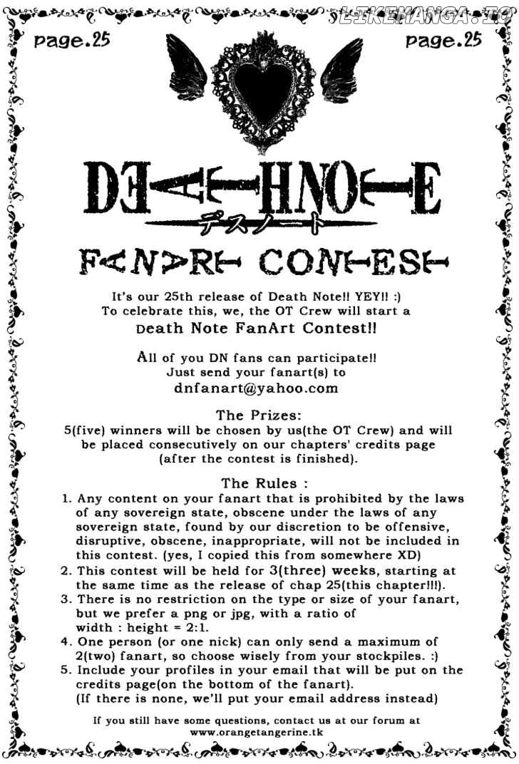 Read Death Note Manga Online