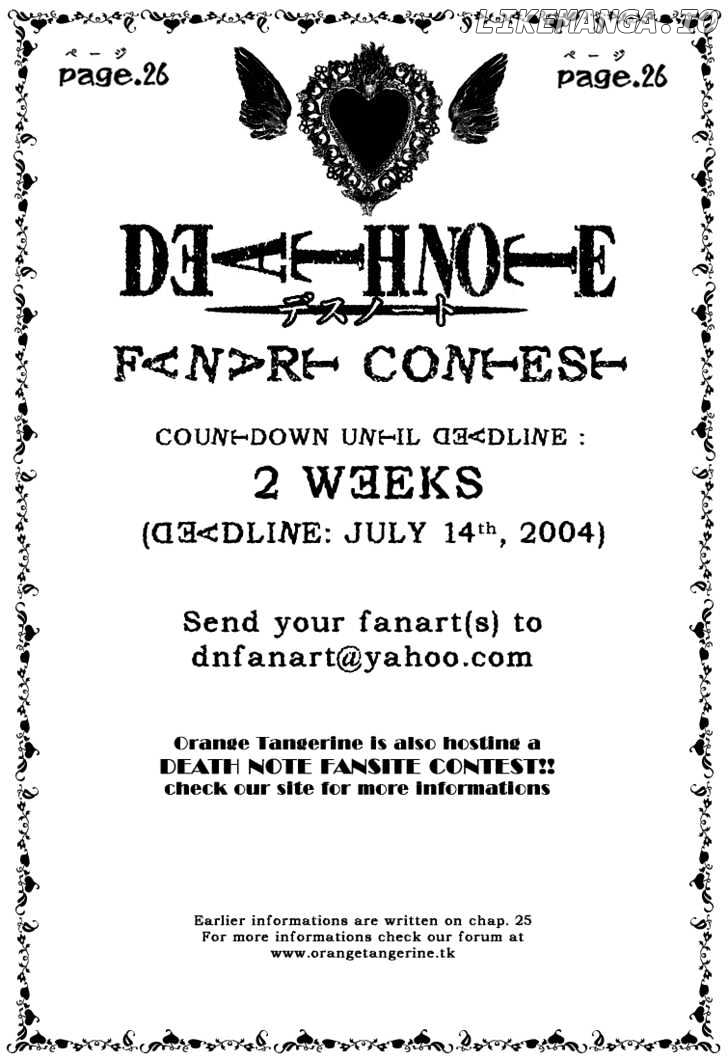 Read Death Note Manga Online